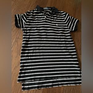Ralph Lauren Black and White Polo Shirt